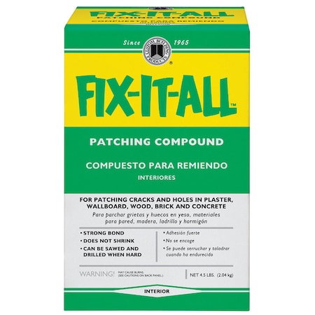 Custom Building Products Fix It All Patch 4.5Lb DPFXL4-4